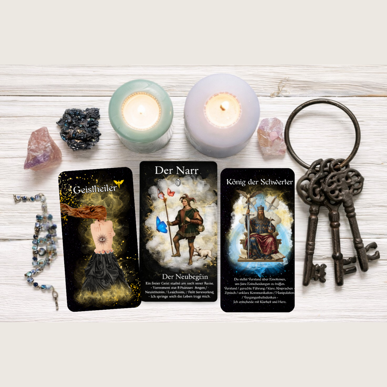 GEISTHEILER - TAROTKARTEN