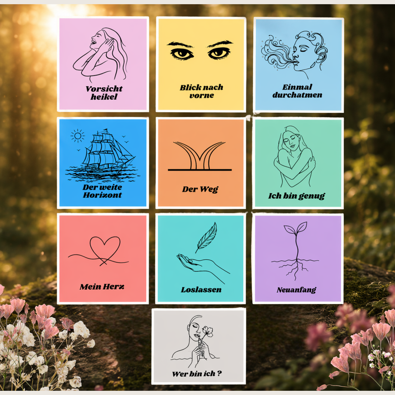 AFFIRMATIONSKARTEN - IMPULSE FÜR DEINE ENTWICKLUNG