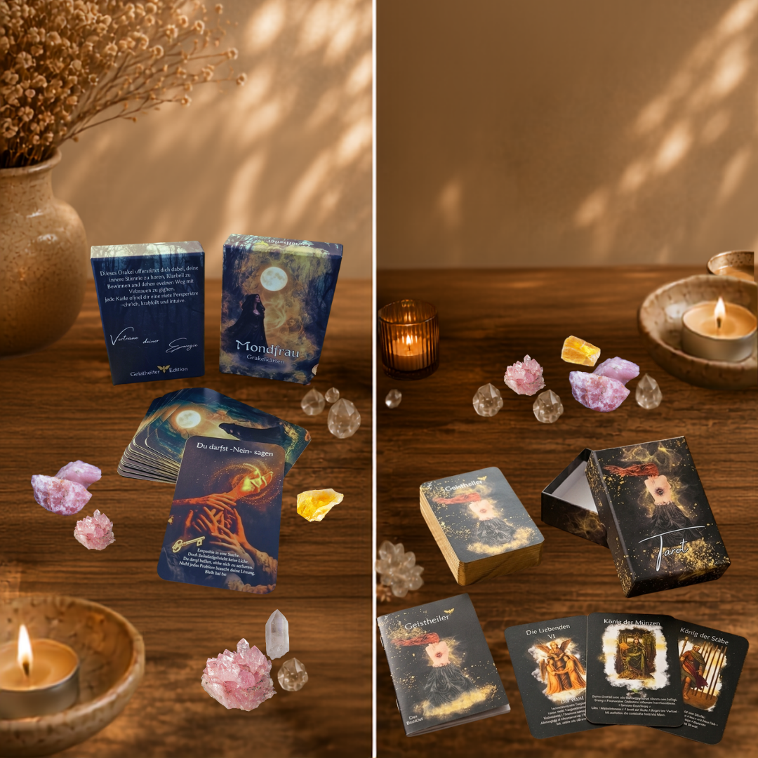 BUNDLE GEISTKLAR KARTEN TAROT & ORAKELKARTEN